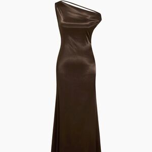 brown dress cider Nellystella Clover Girls Dress